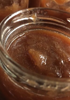 Zdjęcie przepisu Chutney z rabarbaru.