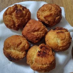 A picture of Researched in Japan with ChatGPT: Easy Sata Andagi (Okinawan Doughnuts from Japan).