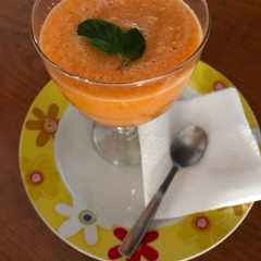 Una foto de Batido de Zanahoria y pepino