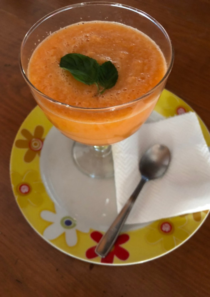 Una foto de Batido de Zanahoria y pepino
