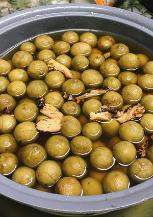 Hình của món Sấu dầm thanh mát giải nhiệt mùa hè.