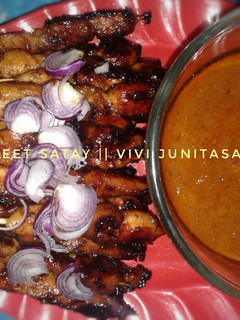 Foto resep Sate ayam manis