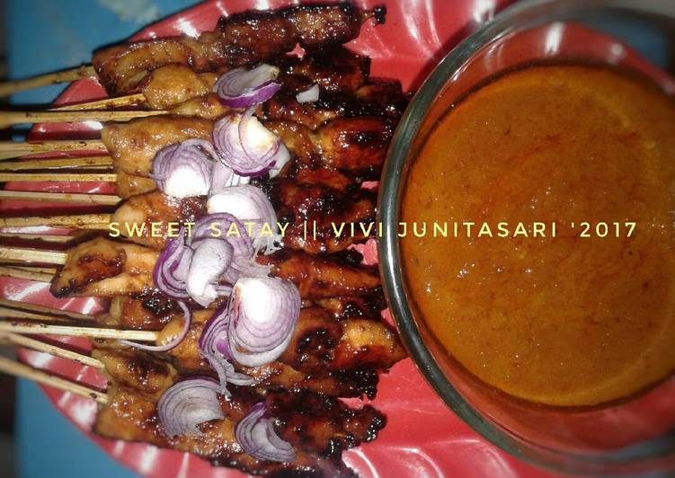 Sate ayam manis