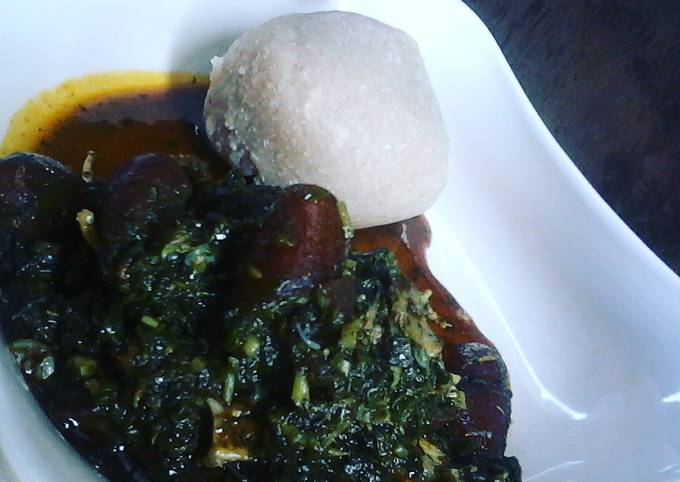 Recipe of Quick Editan Soup Paired with Eba