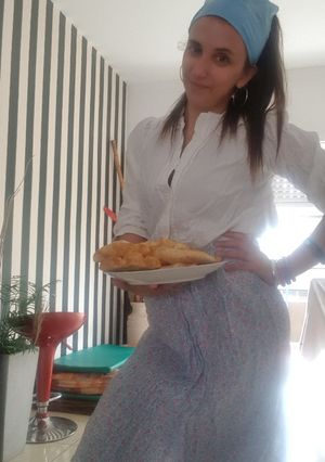 Una foto de Empanadas de dulce de leche y pastelitos de batata