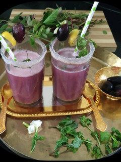 A picture of Jamun Panna.