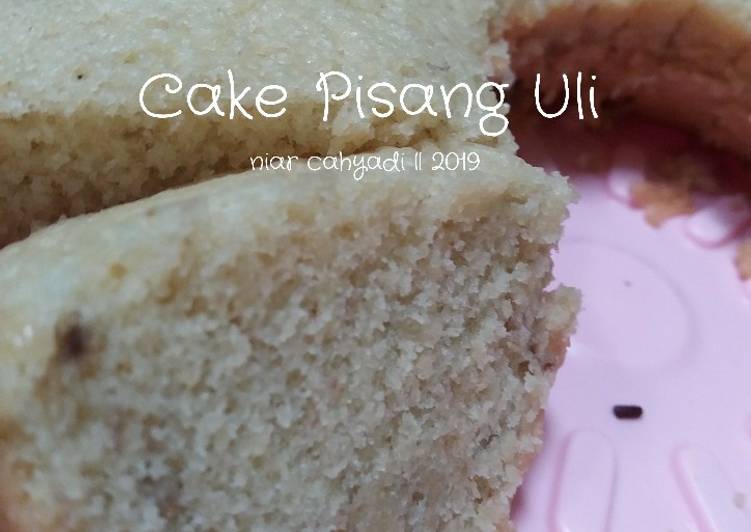 Cake Pisang Uli