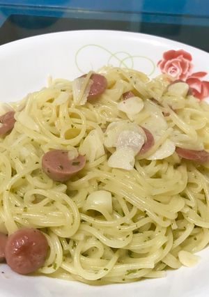 Foto resep Cheesy Garlic Pasta