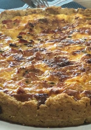 Una foto de Masa de garbanzos para tarta