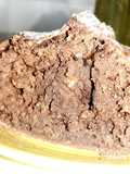 Queque de cacao y manzana