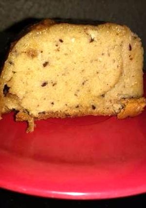 Una foto de Budín de pan de linaza