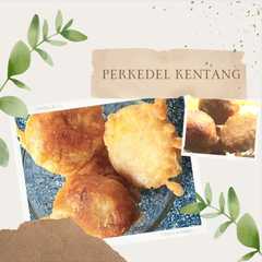 A picture of Perkedel Kentang.