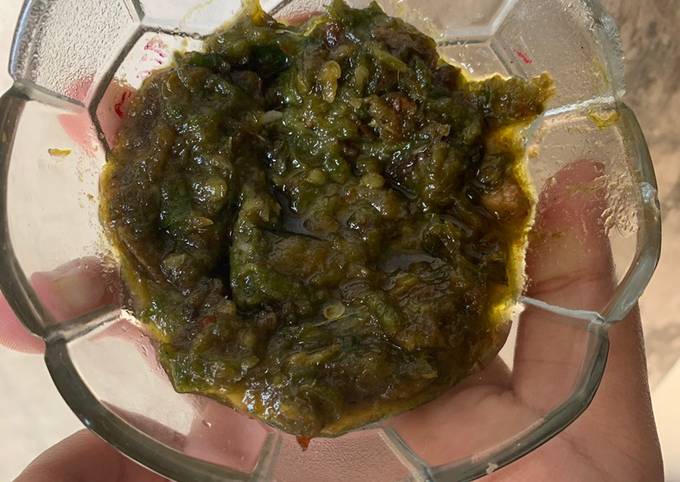 Cara Membuat Sambel cabe hijau khas padang ala diannanda Enak