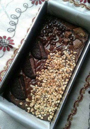Foto resep Chewy shiny brownies