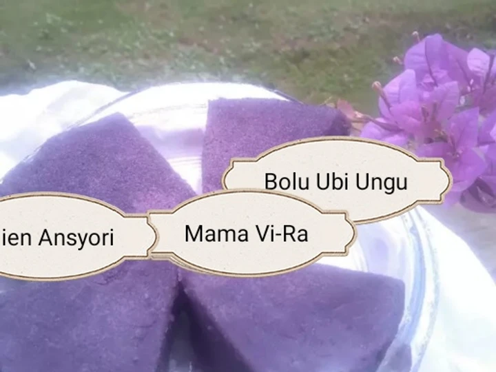 Langkah Gampang Menyiapkan Resep Bolu ubi ungu yang Lezat Anti Ribet, Lezat