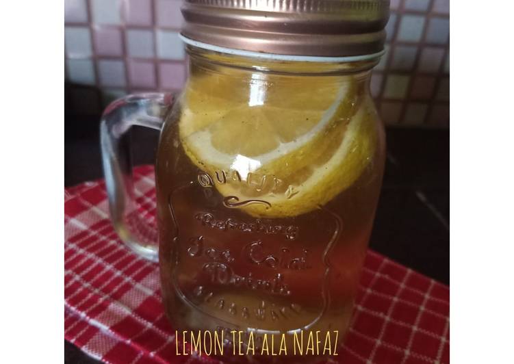 Resep LEMON TEA+ MADU, Lezat