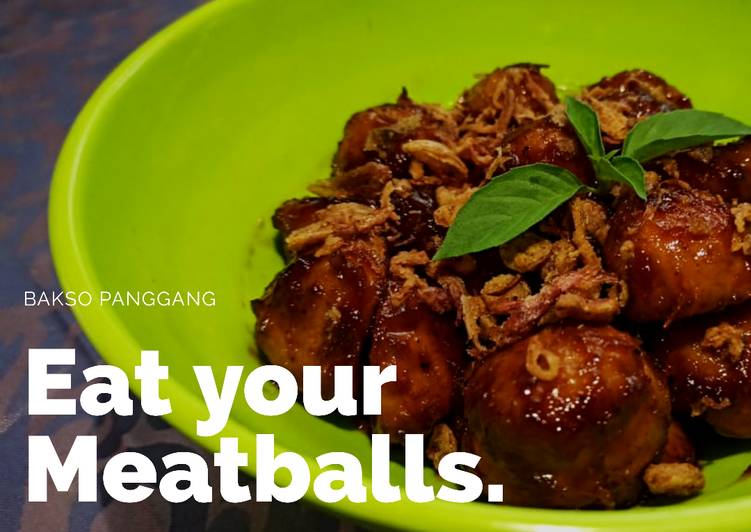 Resep Bakso Panggang, Bisa Manjain Lidah