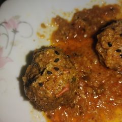 A picture of Kalonji Meatballs.