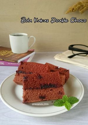 Foto resep Bolu Kukus Double Choco