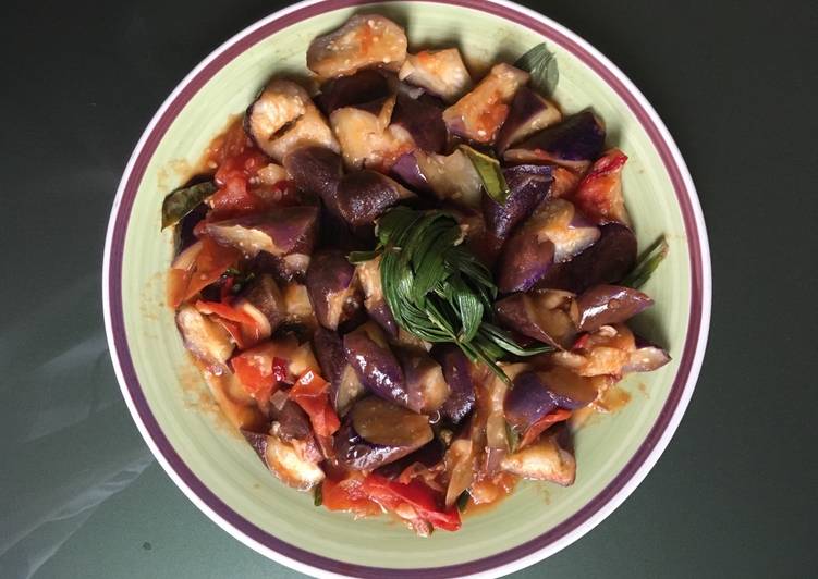 Resep Terong Balado Kebun Rumah yang Enak Banget