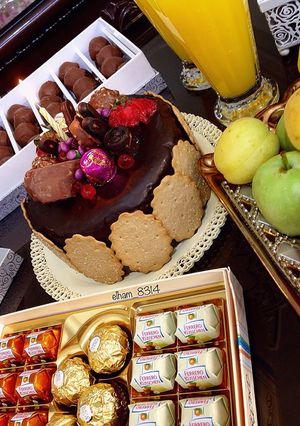 عکسی از دستور کیک خیس شکلاتی