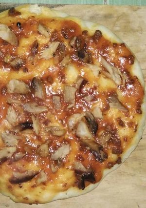Foto resep [Ikan Asap] Pizza Teflon Asar
