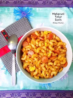 Foto resep Makaroni Telur Sosis