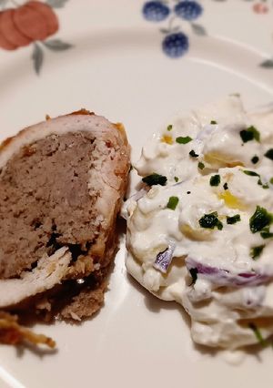 Gesztenyés pulykarolád recept fotója