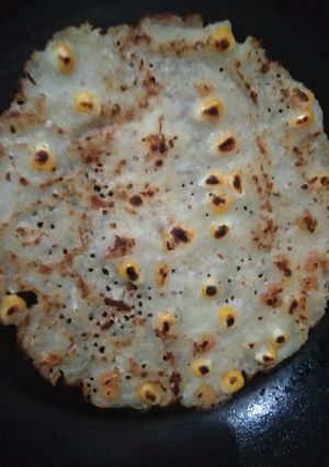 A picture of Corn Rava dosa.