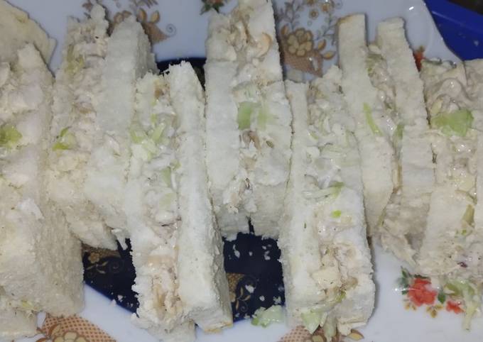 Chicken mayo sandwich l Cook with Amna I iftar receipe