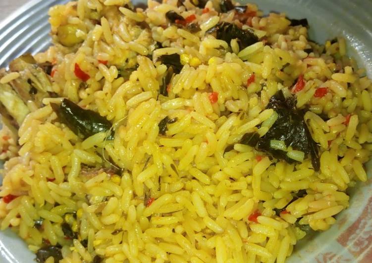 How to Prepare Quick Moringa jollof rice