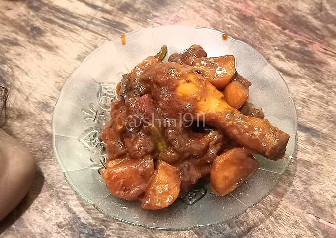 Resep Semur Ayam Kecap Resep Semur Ayam Kecap