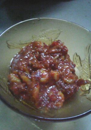 Foto resep Sambal tempoyak udang ala nia