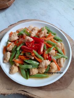 Foto resep Tumis Buncis Bakso Udang