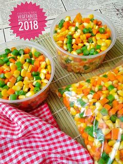 Foto resep Frozen mix vegetables