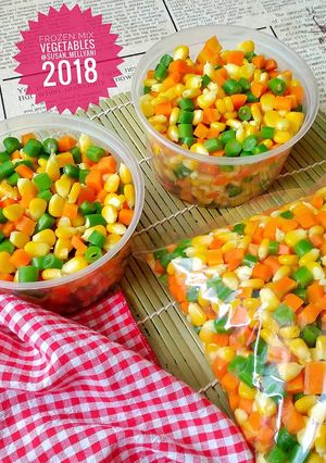Foto resep Frozen mix vegetables
