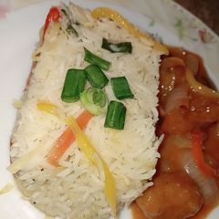 Vegetable Fried Rice A picture of Vegetable Fried Rice.