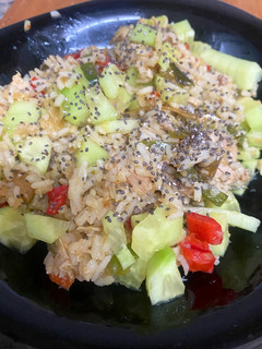 Una foto de Arroz con cosas