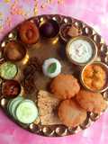 Maharashtrian Special Shrikhand Puri Thali
