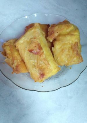 Foto resep Martabak telor isi tahu