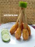Sate pentul Ikan (tanpa santan)