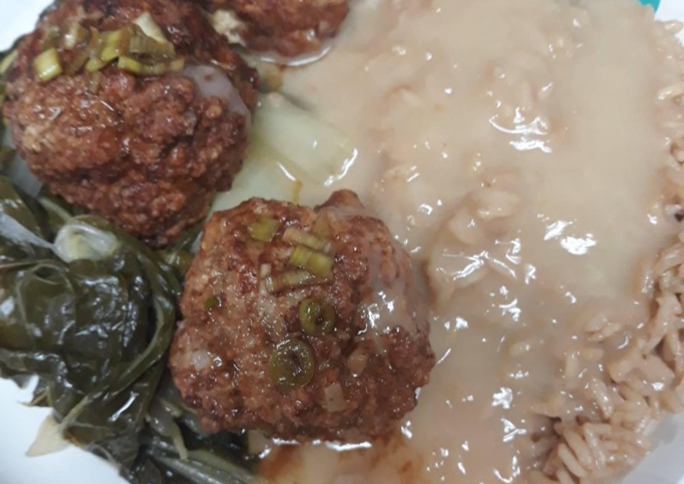 Recipe of Any-night-of-the-week Chinese Lionhead Meatballs