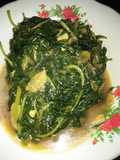 Kuah santan daun ketela rambat