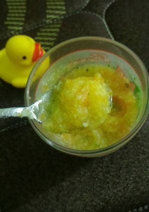 Foto resep Sayur lumat telur puyuh (mpasi 10m)