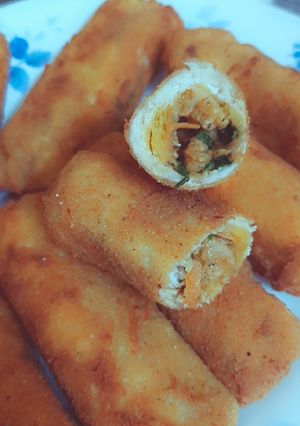 صورة لوصفة رولات التوست 🫔🍞