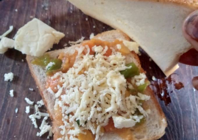 Recipe of Mario Batali Vegetable cheese sandwich kids favourite 😋😋
