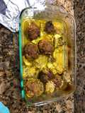 Bolitas de carne con artishok