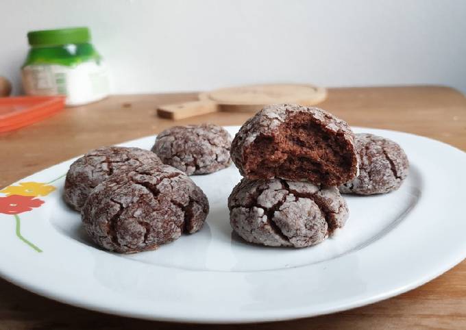 Crinkles cookies vegani