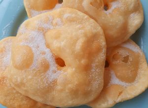 Una foto de Tortas fritas sin grasa
