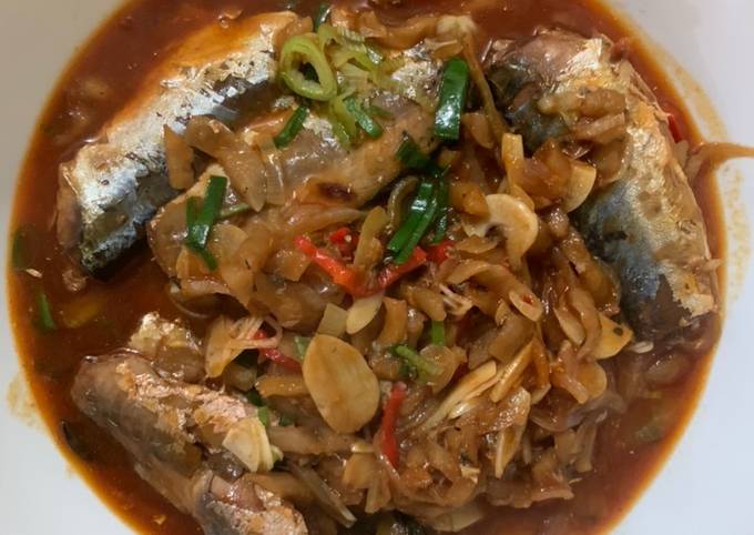 Sardines/Mackerel masak caipo